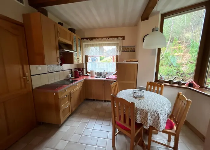 Malinowy W Szczyrku シャレー シュチルク